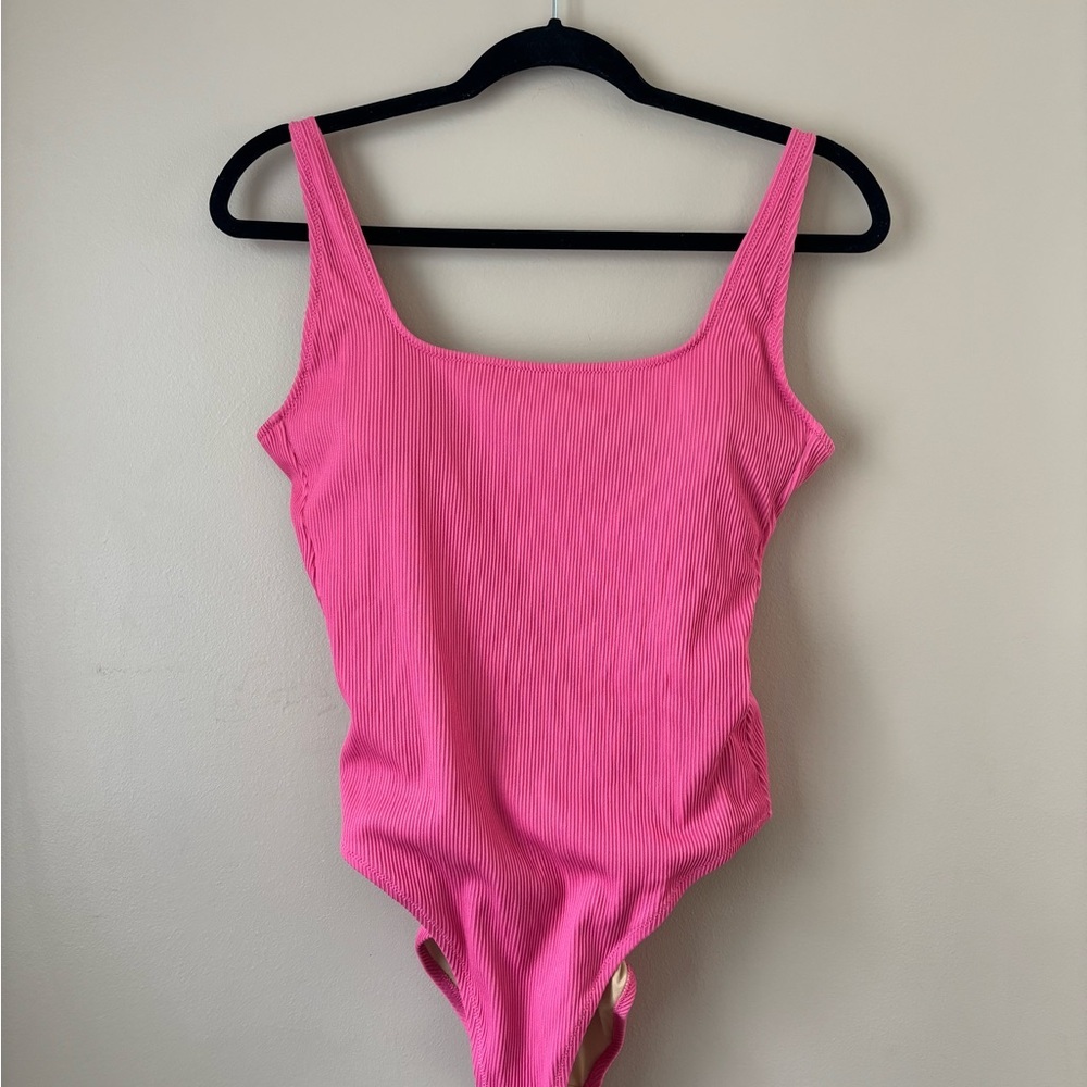 Old Navy Pink Women's One Piece Swimsuit